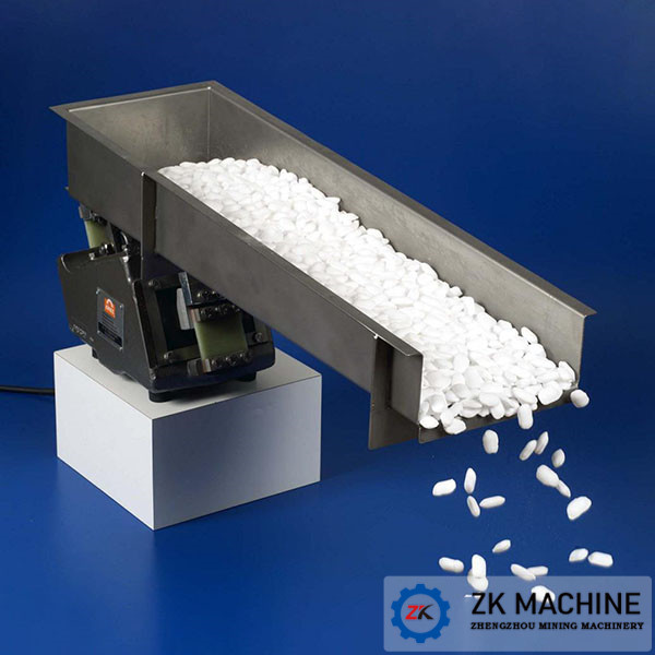 GZJ Series Electromagnetic Vibrating Feeder , Stable Running Strong Vibrating Force