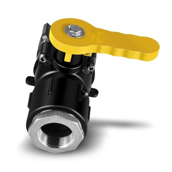 Round PP Durable IBC Tank Adapter S60*6 Coarse Thread To 20MM Fine Thread Thicken Water Tank Fittings