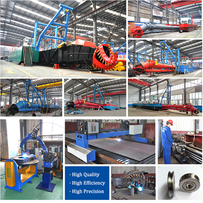 Made in China Factory 14inch Cutter Suction River Mud Dredger