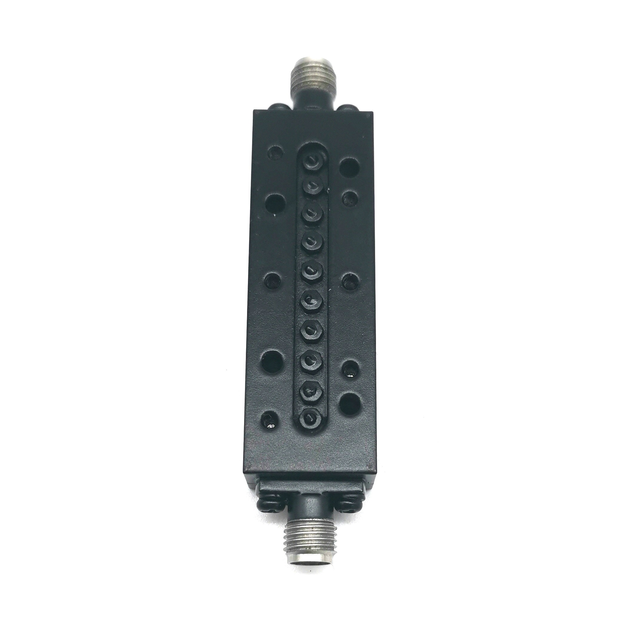 Compact Microwave Waveguide Bandpass Filter , Low Insertion Loss Rf Line Filter