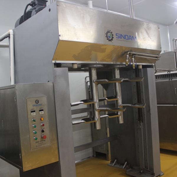Quality 600Kg Per Batch Biscuit Making Machine Commercial Kneader Automatic Big Baking Vertical Dough Mixer for sale