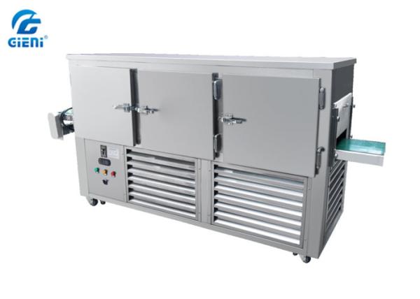 Quality 3.5 Meters Cosmetic Filling Machine Lipstick Cooling Tunnel With 5P Chilling Compressor for sale