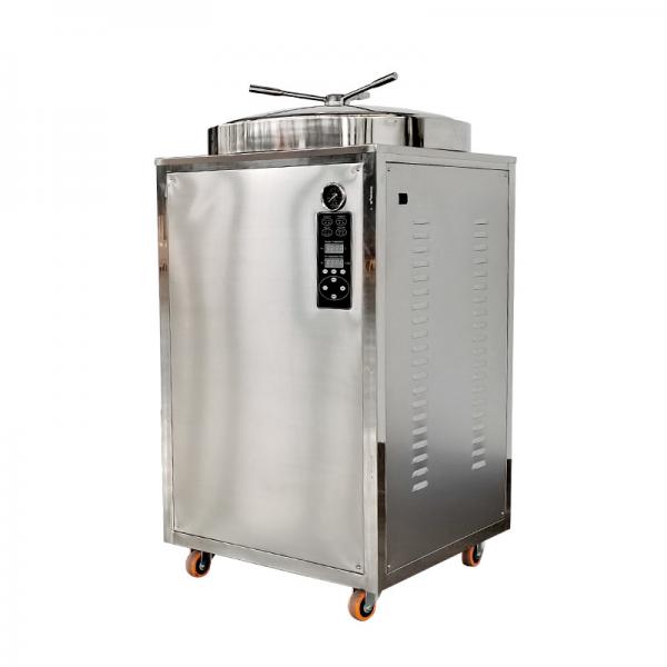Quality High Pressure Steam Sterilizer Vertical Autoclave Stainless Steel 8KW Automatic Mushroom for sale