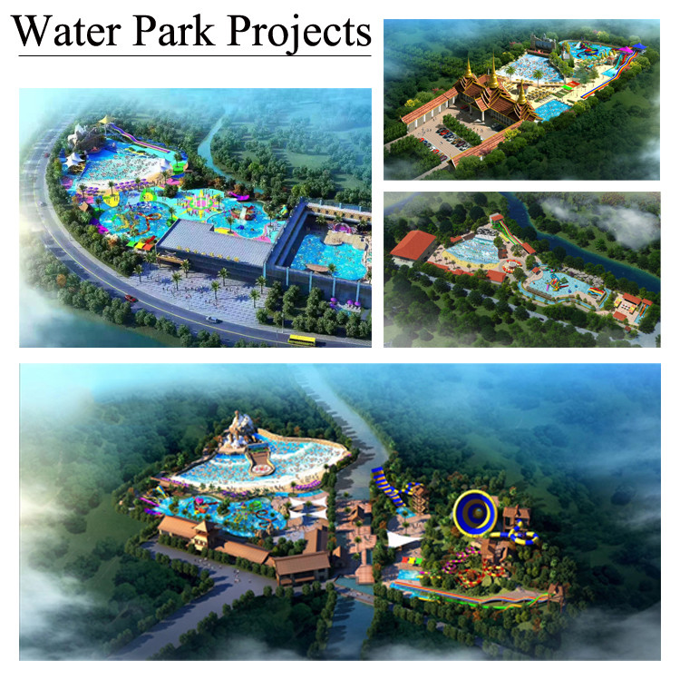 Spiral Water Slide For Amusement Park Fiberglass Equipment For Family Fun Customizable Size