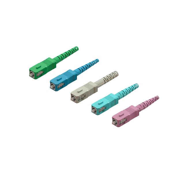 Quality Quick Assembly Multimode SC Fiber Conenctor With Variety Of Colors for sale