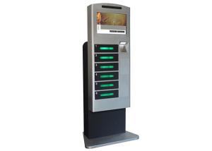 China Cell Phone Tablet Electric Charging Stations , Mobile Charging Station Machine With Lcd Displayer wholesale