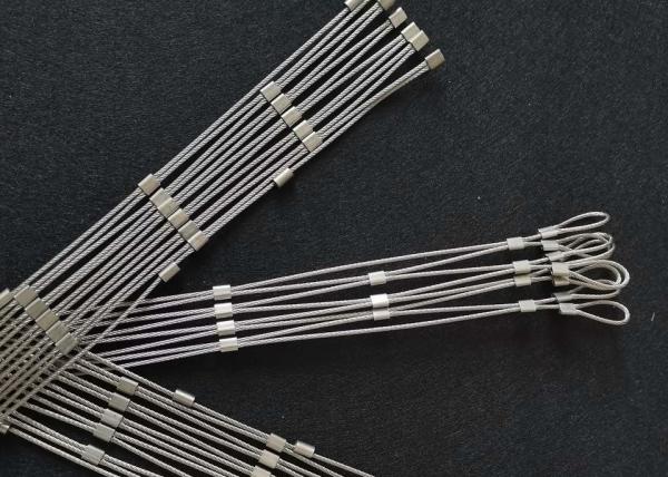 Quality Stainless Steel Wire Rope Mesh Net Bridge Railing Mesh for sale