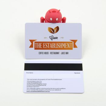 Muti Function Best Quality Latest Hotel 8mm PVC Magnetic Stripe Smart Card with Barcode For Hotel School and Water Park