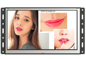 Open Frame Interactive Digital Signage TFT 4G Network CMS Android 10.1 Inch