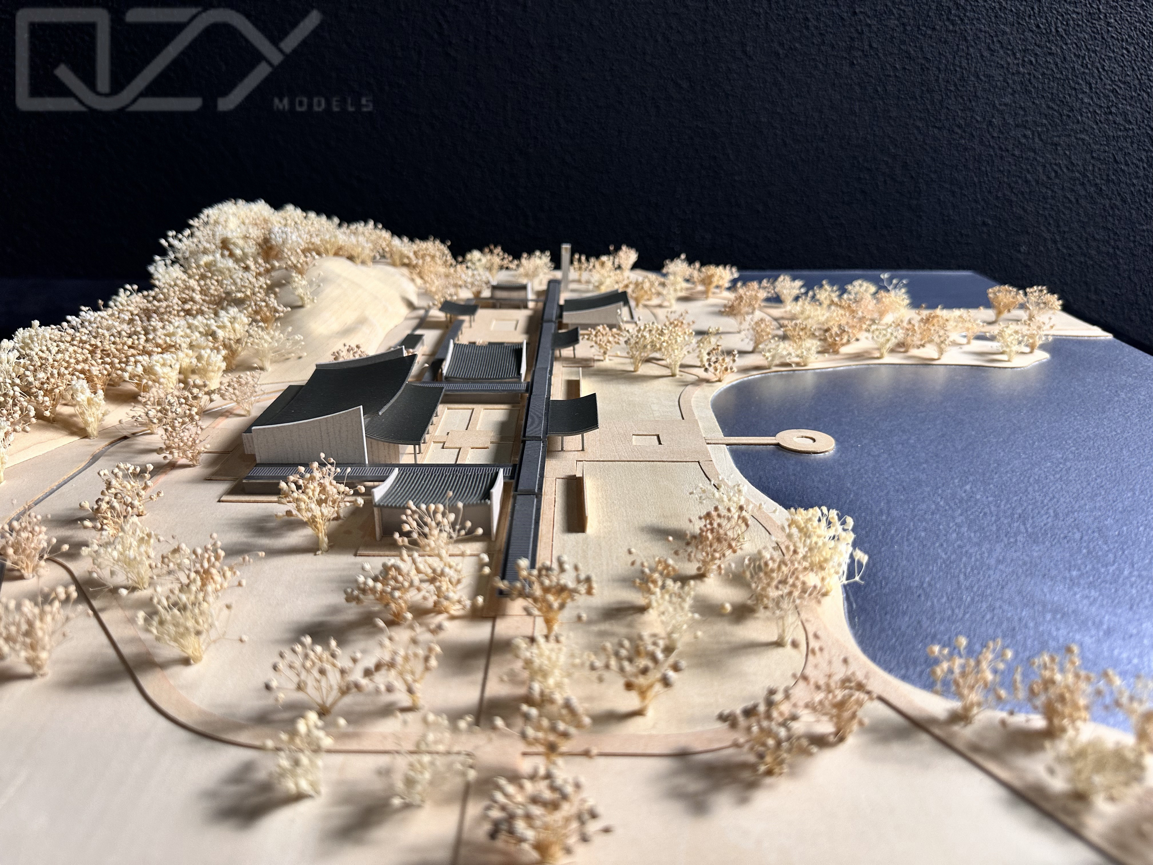 1/500 Hu Gong Cultural Exhibition Center Model By Atelier Apeiron Architects