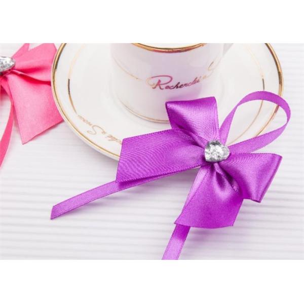 Polyester Bow Tie Ribbon Tying Decorative Bows Wired Edge Ribbon