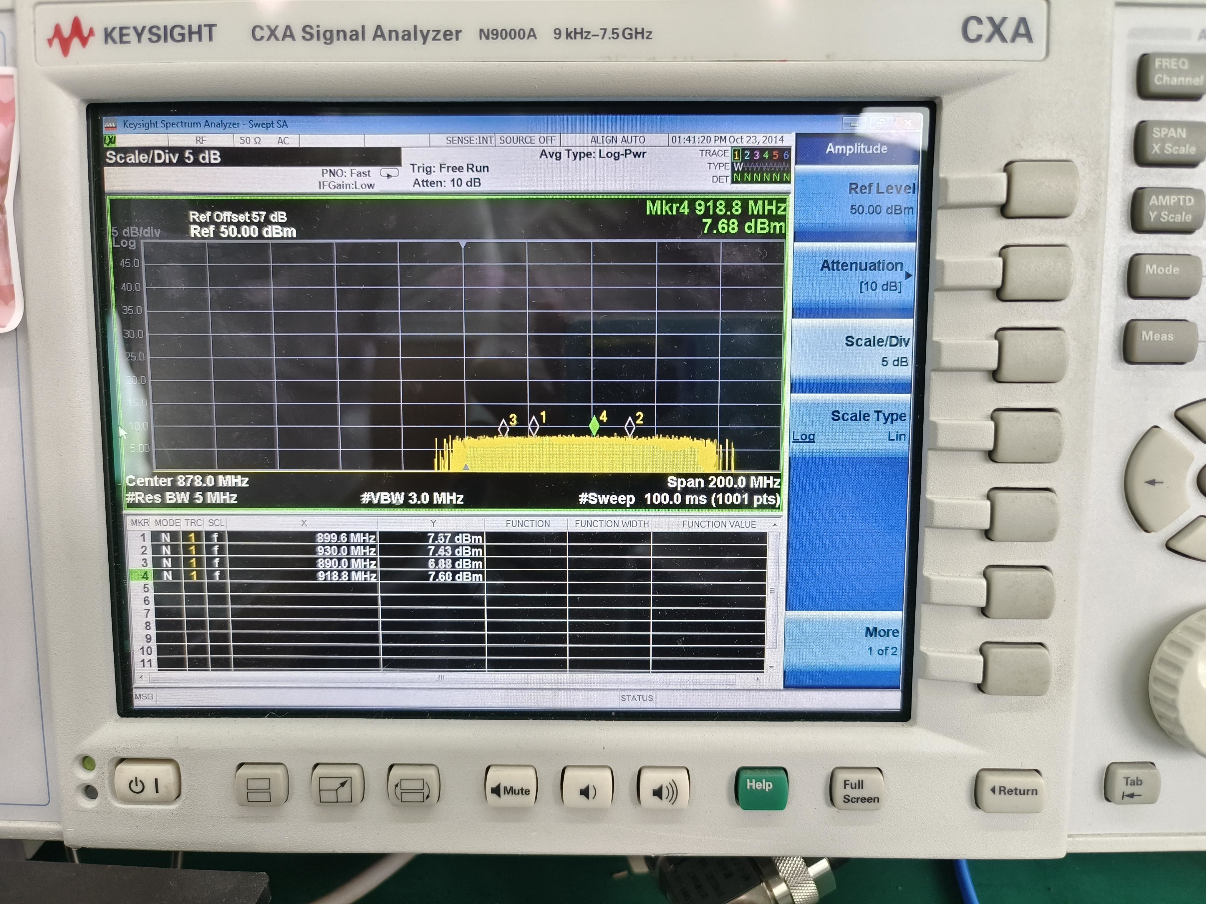 External lora digital signal source module 900MHz 1.2G 2.4G 5.8G 50W with indicator light