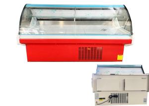 China Butchery Equipment Meat Display Cooler R404a Deli Refrigerated Showcase wholesale