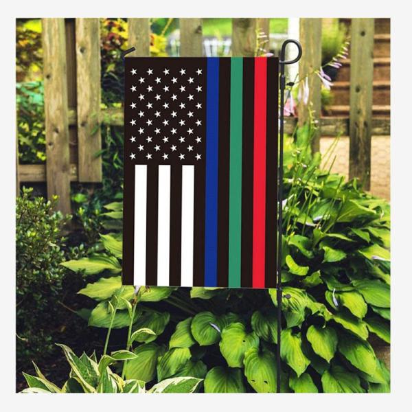 100d Polyester Halloween Decorative Garden Flags Digital Printing