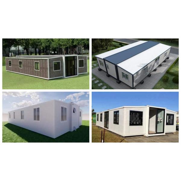 Prefab Container House Mobile 3 Bedrooms Container House fireproof With Sandwich Panel