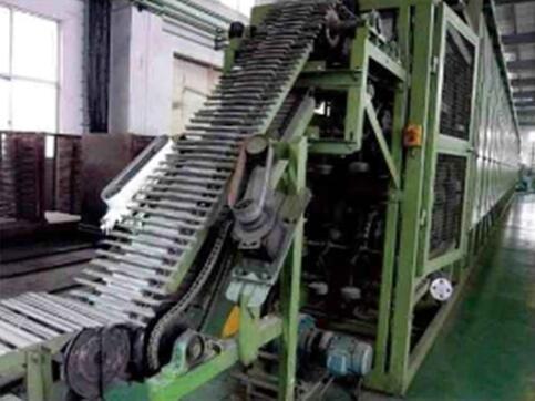 Quality 7 Layer Welding Electrode Making Machine Chain Type Baking Furnca for sale