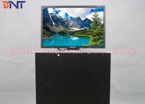 China Conference Room Motorized Computer Monitor Lift  , Desktop Computer Pop Up Lift on sale