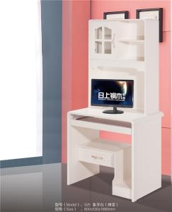 Movable Furniture MDF Computer Desk , Bedroom PC Desk Easy Assemble