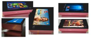 China Interactive Touchscreen Desk Smart Touch Lcd Display Coffee Table For Business And Entertainment wholesale