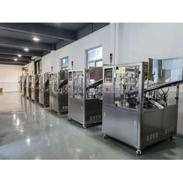 Electric Driven Semi Automatic Soft Tube Filling and Sealing Machine for Toothpaste