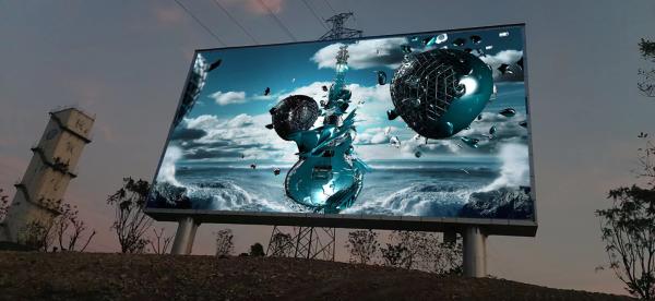 Quality Dynamic Digital Outdoor LED Display SMD P4 Led Wall for sale