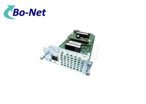 China Fourth Generation Trunk Cisco Voice Card , NIM-1MFT-T1/E1 Cisco Gigabit Ethernet Card wholesale