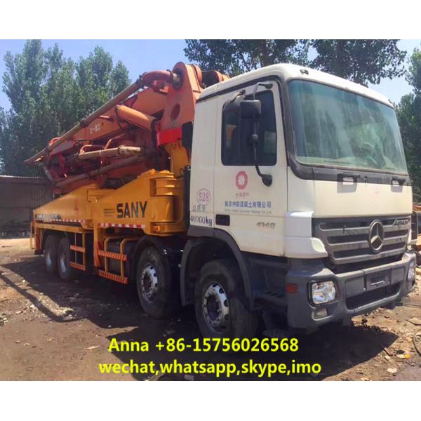 Original Engine Used Putzmeister Concrete Pumps Truck Automatic Transmission