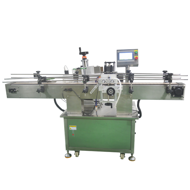 High Precision Automatic Vertical Round Bottle Labeling Machine at 10-100 Bottles/Min