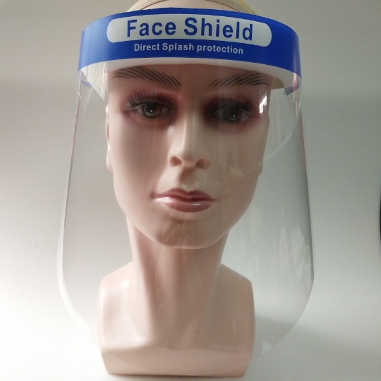 transparent safety full clear disposable protection plastic protective visors face shield disposable face shield