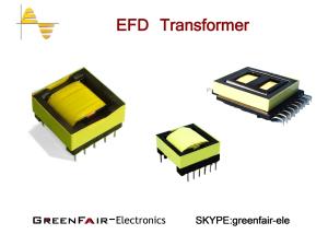 China Low Height High Frequency Transformer EFD Series With High Power ISO9001 Approved wholesale
