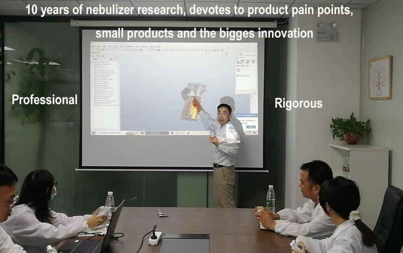 Cough Drug Durable Medical Equipment Nebulizer Mesh Portable Ultrasonic Nebulizer