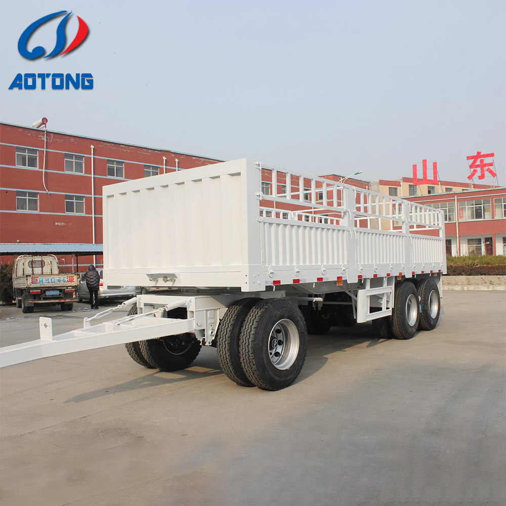 Semi-Trailer Hydraulic Axis Steerable Cast Semi Trailer for Multi Axles Bridge Girder Transport