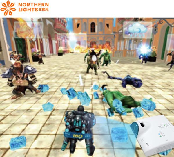 Quality 3D Holographic Projection Mechwarrior Interactive Games Projector For Children for sale