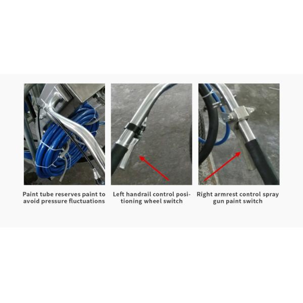 Portable Hydraulic Cold Paint Road Marking Machine