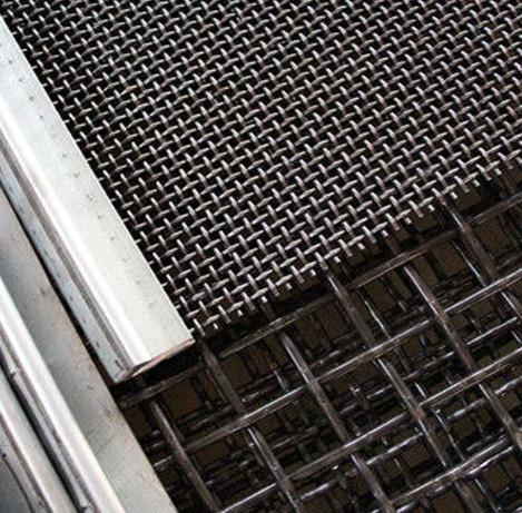 Quality High Carbon Steel Wire Mining Screen Mesh Tension Wire Mesh With Hooks for sale