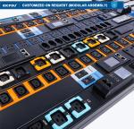 Custom made IDC Smart PDU Input AC380-415VAC Output C220-250VAC 16A-25A High