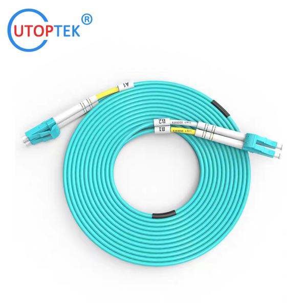 Customized OM3/OM4 Fiber prach cord cables LSZH 1m/2m/3m/5m/10m/50m patch cord cable