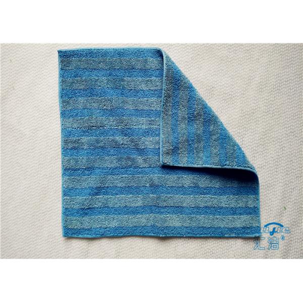 Multi-Functional Replacement Microfiber Wet Towel Mop Pad Blue Foldable