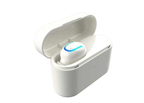 Quality Mono Bluetooth Headphone,Smartphone Bluetooth Headset , T5 Version ,While Black Or Customer,With Charging Case 500mah for sale