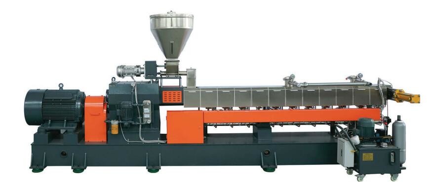 China Fully Automatic Twin Screw Plastic Extruder Low Noise Temperature Resistance wholesale