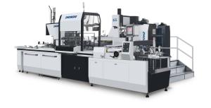 China Full Ear Folding cardboard Box automatic Forming machine ZK-660CN,Phone box maker wholesale