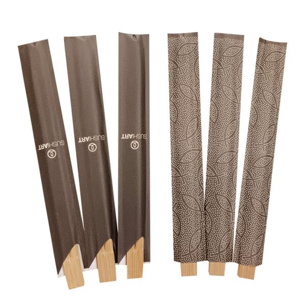 Customizable Japanese Sushi Chopsticks Carbonization Surface Polished