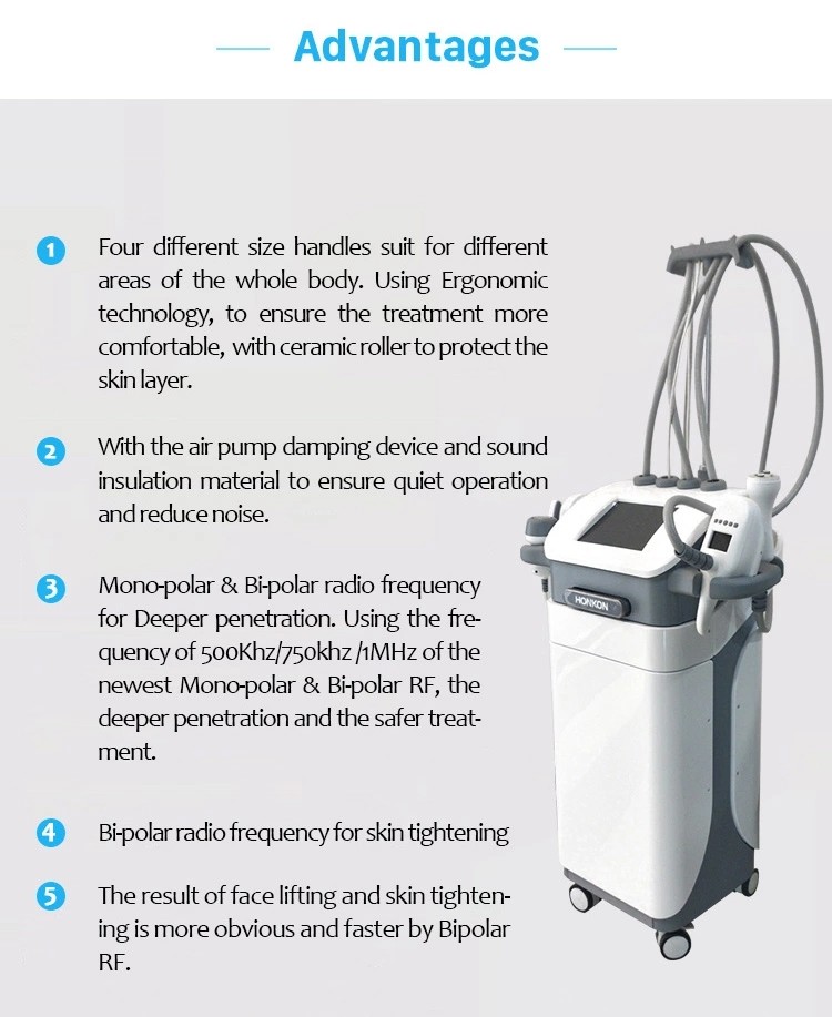 radio frequency device Vacuum liposuction sliming machine shape beauty machine Vacuum roller vela slim