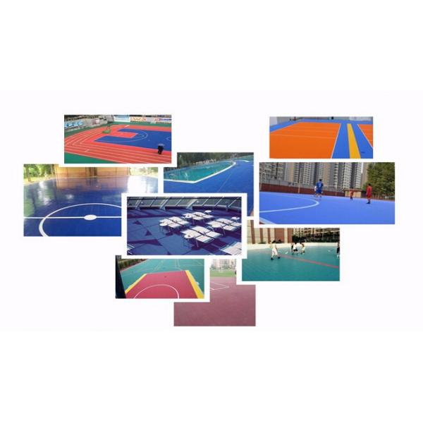 IAAF Anti Aging PP Interlocking Tiles Moistureproof Sport Flooring