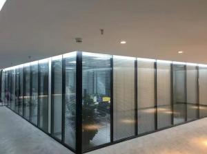 China Interior Glass Office Partitions Soundproof For Workspace Separation wholesale