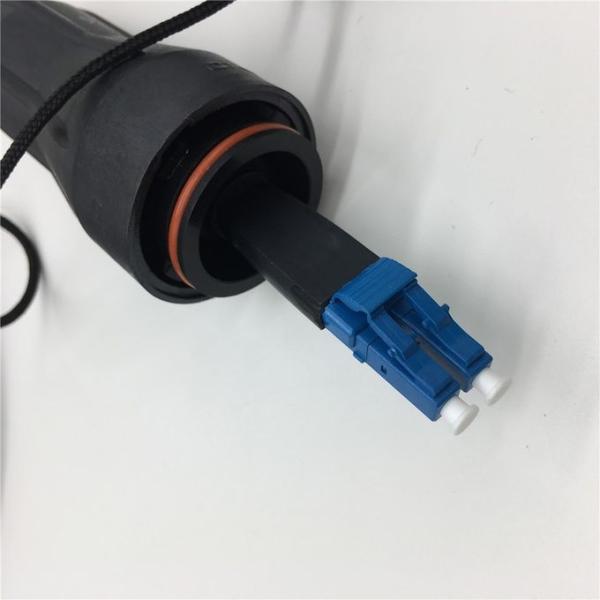 Ip67 LC Compatible Fullaxs Waterproof Fiber Optical Cable