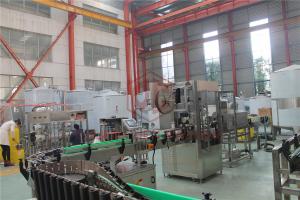 Linear Bottled Water Production Line Soy Sauce Stick Labeling Machine