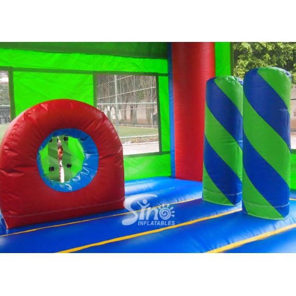 5in1 module panels outdoor kids inflatable bounce house slide combo from Sino Inflatable