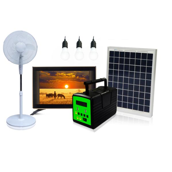 Solar Power System Household 10w Portable Lighting Generator