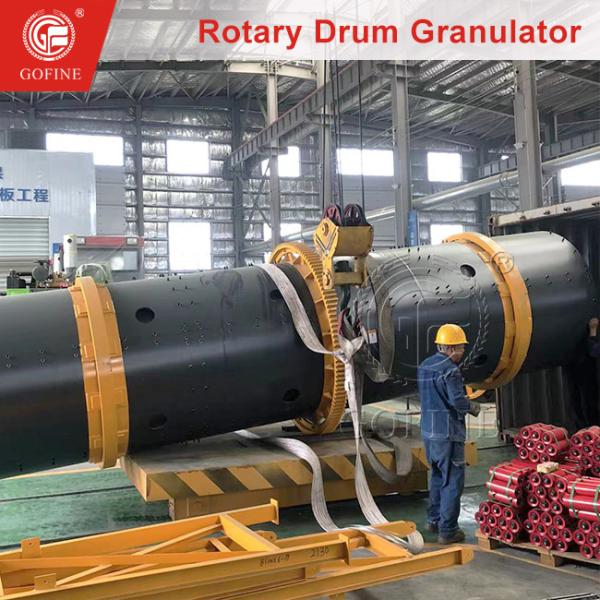 Quality Large Output And Rotary Drum Fertilizer Granulating Machine Capacity 3-5T/H for sale